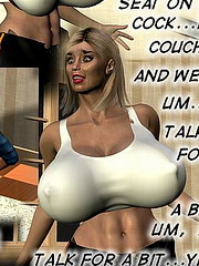 Outdoor 3d interracial gangbang